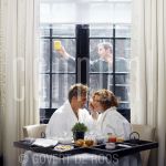 08-04-2005 Winston and Denise Post at College Hotel in Amsterdam. By order of Pulse Magazine.

[keywords]Posed, Breakfast, Actor, Window Cleaner[/keywords]